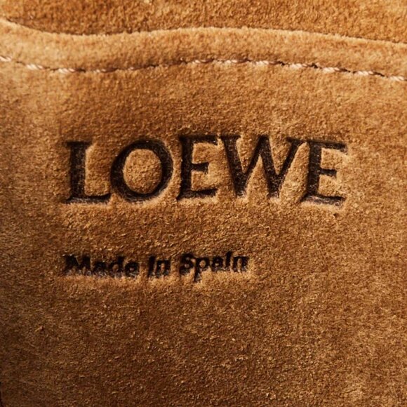 Loewe Khaki Green Smooth Calfskin Leather Mini Gate Bumbag - Picture 9 of 12
